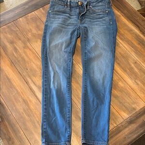 American Eagle Outfitters Dark Blue Straight Leg Jeans size 4